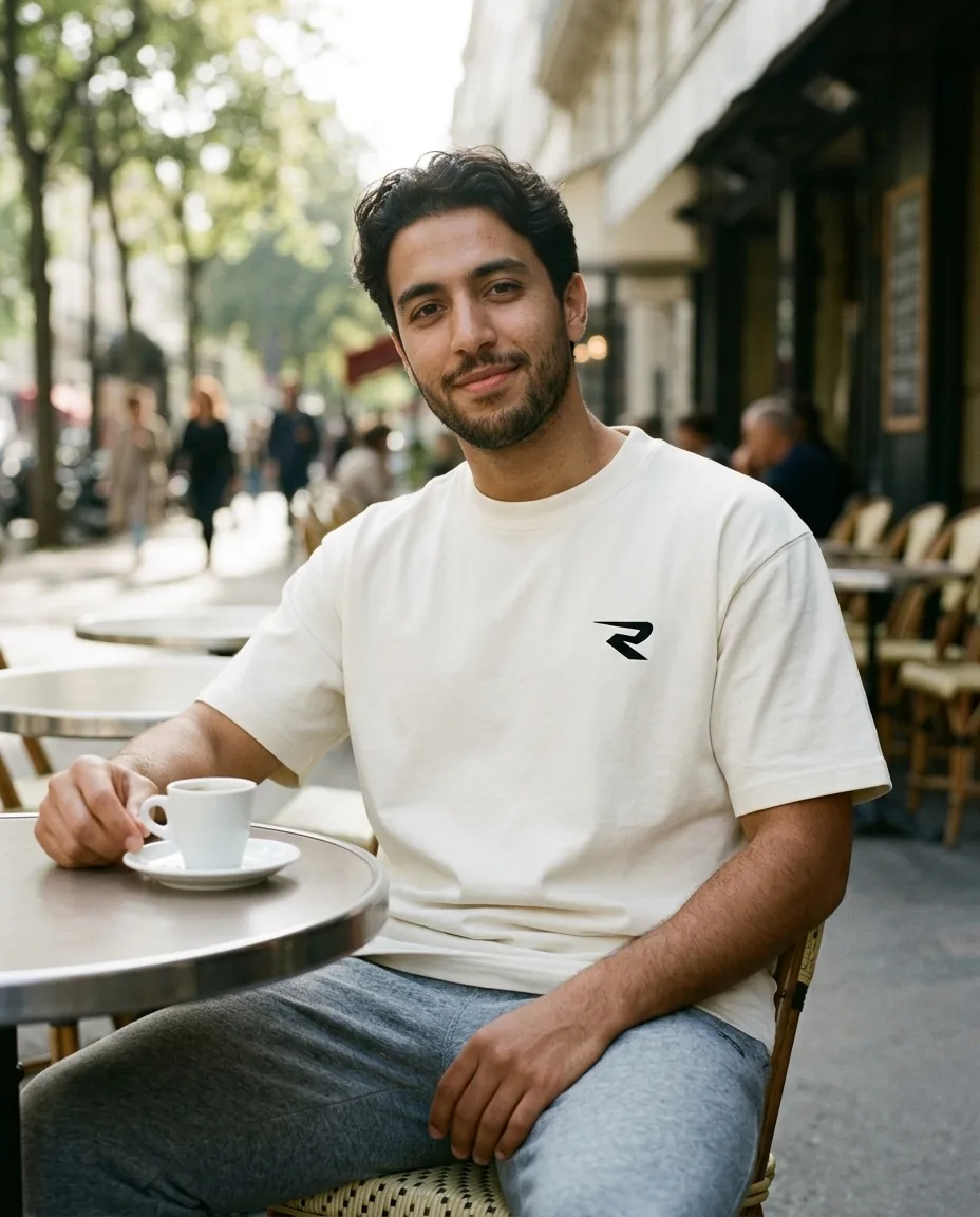 Essential Tee, worn