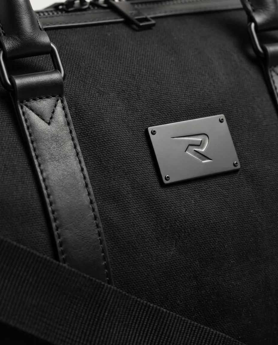R Duffle Bag, black, detail