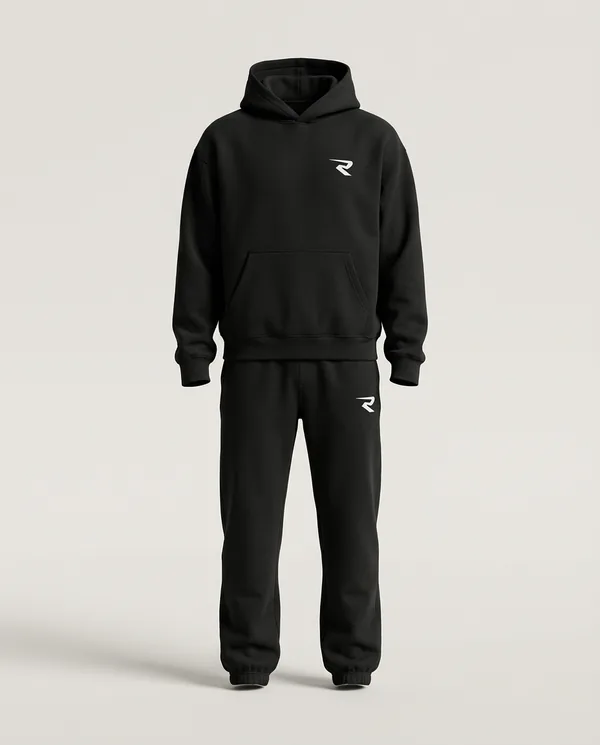 Ensemble R-01 noir, vue de face
