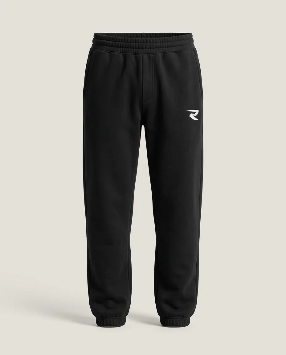 Jogging Heavy noir, vue de face