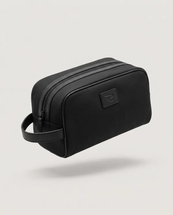 Trousse de toilette R, noir
